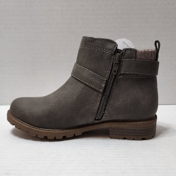 New Wonder Nation Sweater Knit Boot - Gray - Size 2 - Picture 5 of 8